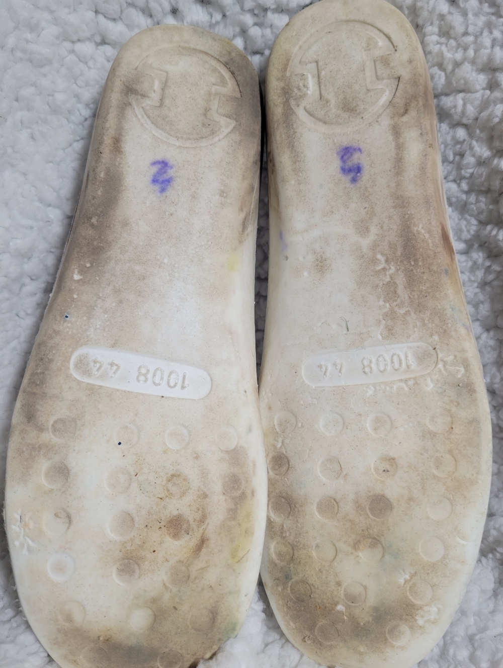 Golden Goose Superstar Sneakers EU 42 US 9 White Glitter Star Distressed Italy - Picture 16 of 16